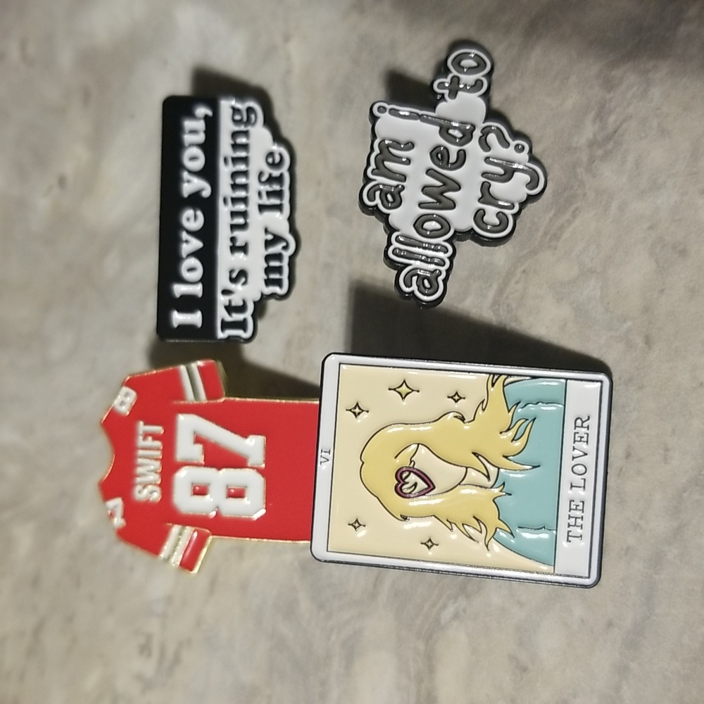 Taylor swift inspired pins